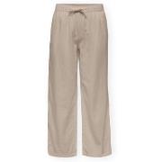 Väljät housut Only  Goa Trousers - Oxford Tan  EU S