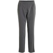 Chino-housut / Porkkanahousut Vila  Piper Pants - Dark Grey Melange  F...