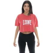 Lyhythihainen t-paita Leone 1947  Woman T-Shirt Crop New Basic  EU S