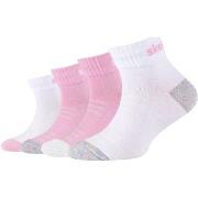 Urheilusukat Skechers  4PPK Girls Mesh Ventilation Quarter Socks  31 /...