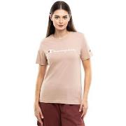 Lyhythihainen t-paita Champion  T-shirt  SS Tee Beige  EU S