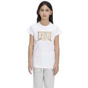 Lyhythihainen t-paita Leone 1947  Girl Short Sleeves Shiny  EU XXL