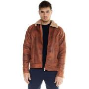 Nahkatakki Leone 1947  Man Jacket Sherpa Shades  EU L