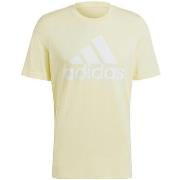 Lyhythihainen t-paita adidas  T-shirt  Essentials jaune  EU S