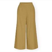 Housut Vila  Prisilla Trousers - Amber Gold  FR 34