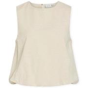 Paita Vila  Top Prisilla Balloon - Super Light Natural Melange  FR 36