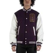 Pusakka Attica  Giubbotto  Varsity Leather/Wool  EU M