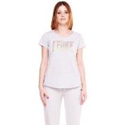 Lyhythihainen t-paita Leone 1947  Woman T-Shirt Short Sleeves Gold Sil...