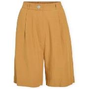 Shortsit & Bermuda-shortsit Vila  Noos Prisilla Shorts - Amber Gold  F...