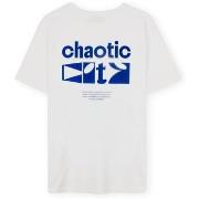 Lyhythihainen t-paita Imago  T-Shirt Chaotic City - White  EU S