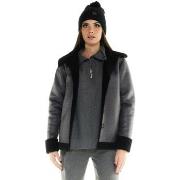 Takit Leone 1947  Woman Jacket With Sherpa Greyss  EU XXL