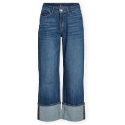 Suorat farkut Vila  Bella Jeans - Medium Blue Denim  Yksi Koko