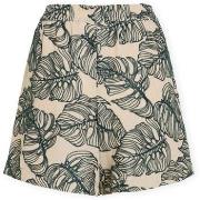 Shortsit & Bermuda-shortsit Vila  Flura Shorts - Birch/Atlantic  FR 34