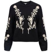 Neulepusero Object  Noos Laney Rubin Knit - Black/Sandshell  EU L