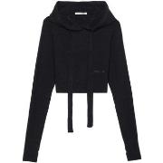 Fleecet Hinnominate  Maglia Corta Cappuccio Apertura Pollice E Ricamo ...