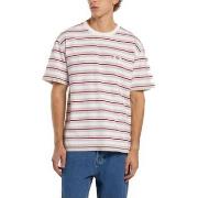 T-paidat & Poolot Dickies  Camisetas Hombre Modèle Lewistown Stripe Ss...