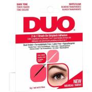 DUO 2-in-1 Brush-On Adhesive Clear & Dark, 5 g Andrea Irtoripset