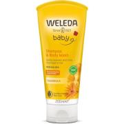 Weleda Calendula Shampoo & Body Wash - 200 ml