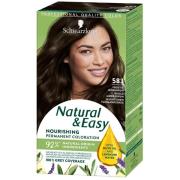 Schwarzkopf Natural & Easy 583 Frostig Mörkbrun - 1 pcs