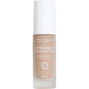 GOSH Hydramatt Foundation Medium - Yellow/Cold Undertone 010N - 30 ml