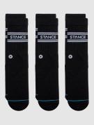 Stance Basic 3 Pack Crew Socks musta