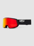 100Percent Snowcraft Xl Hiper Black/Red Laskettelulasit musta
