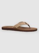 Quiksilver Carver Suede Core Sandaalit ruskea