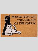 RIPNDIP Don'T Let The Cops In Rug ruskea