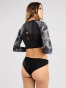 Ion Shorty Longsleeve Rash Guard musta