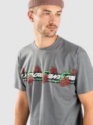 Santa Cruz Dressen Roses Ever-Slick T-paita harmaa