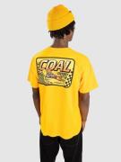 Coal Corduroy Cutter T-paita keltainen