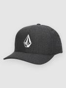 Volcom Full Stone Hthr Flexfit Lippis musta