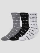 HUF Fuck It 3 Pack Socks kuviotu