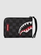 Sprayground Drip Check Shark Lompakko musta