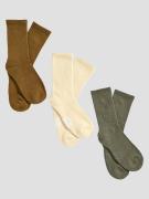 Ninth Hall Beryl 3Pack Socks kuviotu