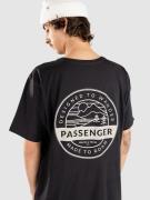 Passenger Odyssey Recycled Cotton T-paita musta