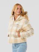 Rip Curl Anti-Series Surf Check Puffer Takki valkoinen