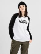 Vans Flying V Raglan Pitkähihainen valkoinen