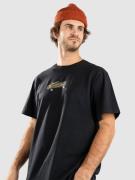 Converse Elevated Logo Graphic T-paita musta