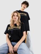 Thrasher X Toy Machine Smile By Spanky T-paita musta