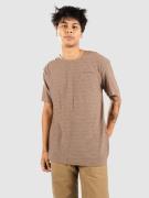 Quiksilver Kentin T-paita ruskea