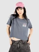 Salty Crew In The Rays Crop T-Paita sininen