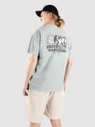 Quiksilver Wake Up World T-paita sininen