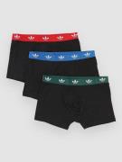 Adidas Underwear Trunk 3 Pack Bokserit kuviotu