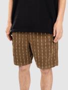 Vissla Rails Cord 18" Elastic Shortsit ruskea