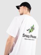Fat Moose Snap Pea T-paita valkoinen