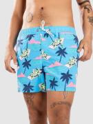 Party Pants Slow Chill Prty Str Surffishortsit kuviotu