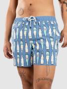 Party Pants Cold Dawgs Prtry Str Surffishortsit kuviotu