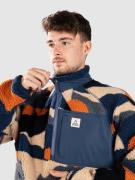 Passenger Offroad Recycled 1/2 Zip Sherpatakki kuviotu