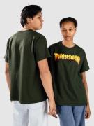 Thrasher Stacked T-paita vihreä
